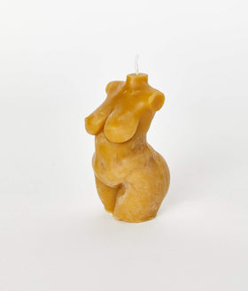 Beeswax Candle | Abundant Goddess