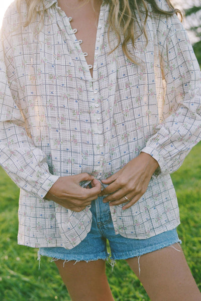 The Carol Blouse | Rose Trellis