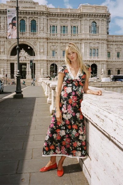 The Cordelia Dress | Cosmos Floral