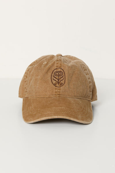 The Christy Cap | Washed Camel