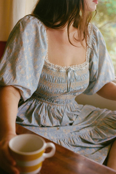The Ricarda Dress | Celeste Bouquet