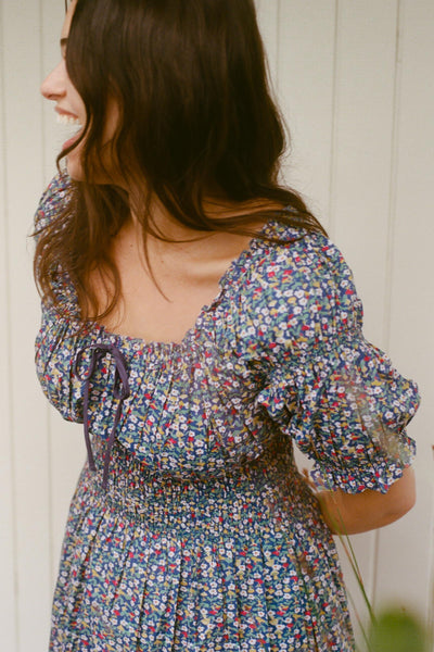 The Coralia Dress |  Midnight Mushroom Medley