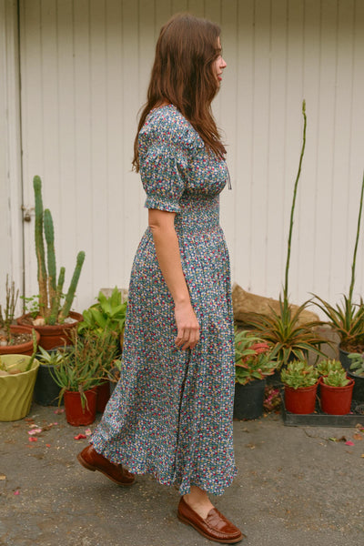 The Coralia Dress |  Midnight Mushroom Medley