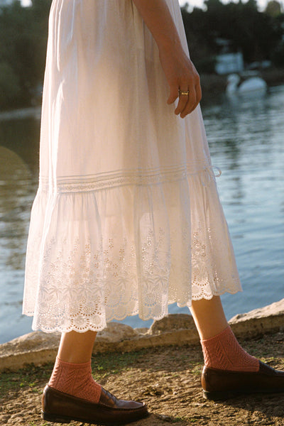 The Ricarda Dress | Alabaster