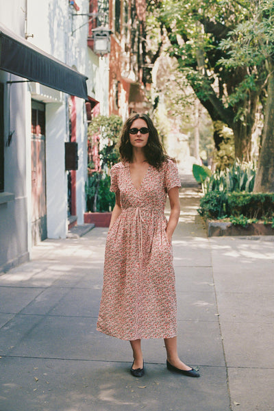 The Dawn Dress Petites | Spring Mushroom Medley
