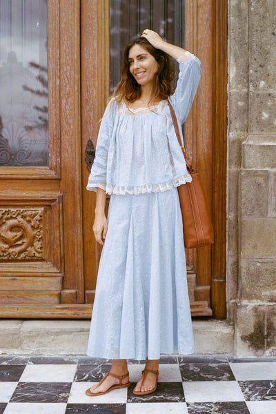 The Tina Blouse | Mist