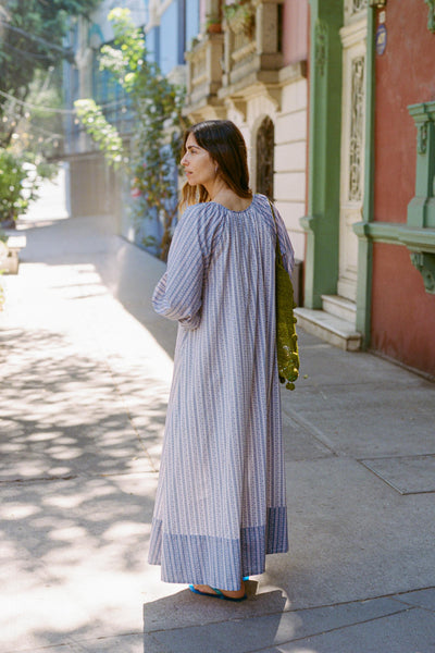 The Tori Dress | Meadow Stripe