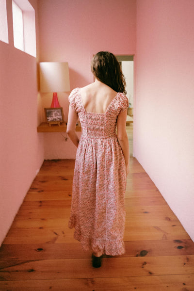 The Erin Dress Petites | Spring Mushroom Medley