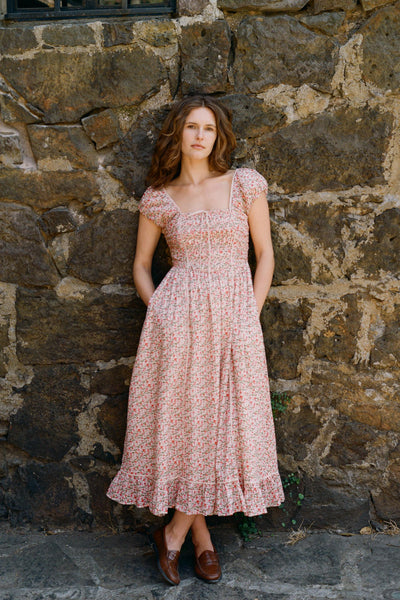 The Erin Dress | Spring Mushroom Medley