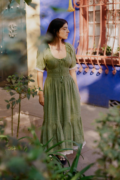 The Brynne Dress Petites | Moss
