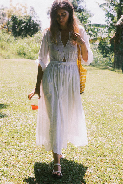 The Lani Dress | Alabaster