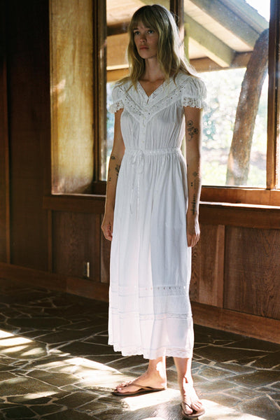 The Fatima Dress Petites | Alabaster