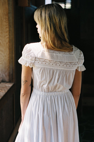 The Fatima Dress | Alabaster