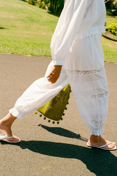 The Emanuelle Pant | Alabaster