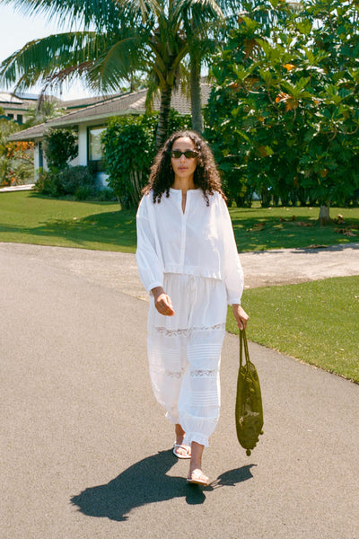The Emanuelle Pant | Alabaster