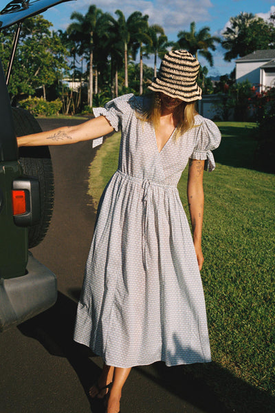 The Giselle Dress Petites | Blue Marguerite