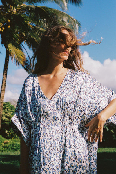 The Aika Dress | Sunflower Azure