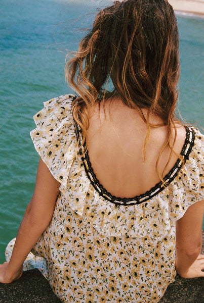 The Rinda Dress | Sunflower Sunshine