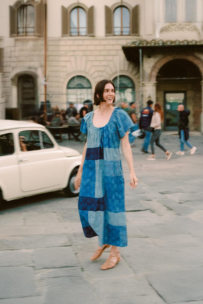 The Ambre Dress | Indigo Blues