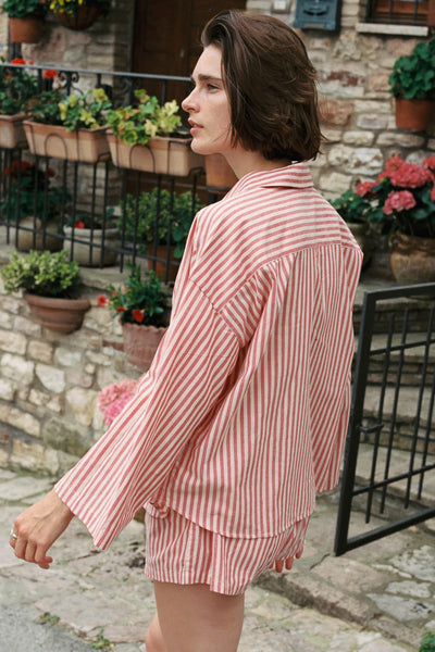 The Domenic Blouse | Candy Stripe