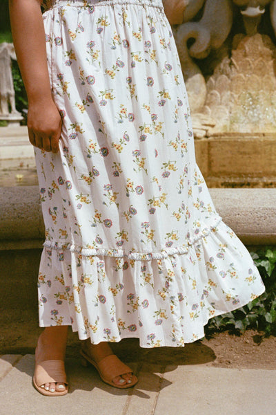 The Matilde Dress Extended | Alabaster Daisy
