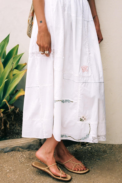 The Xander Skirt | Alabaster