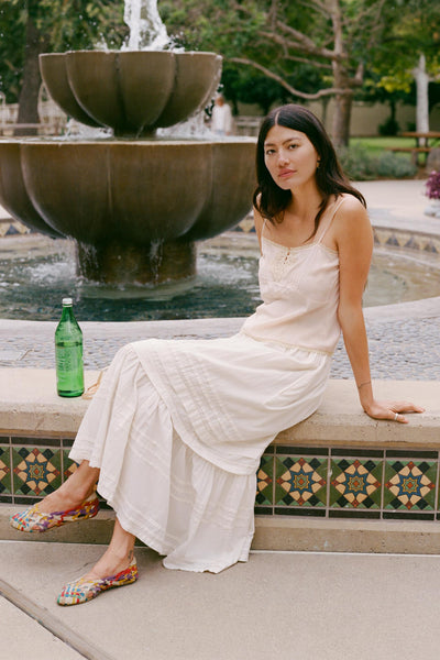 The Gabrielle Skirt | Pearl