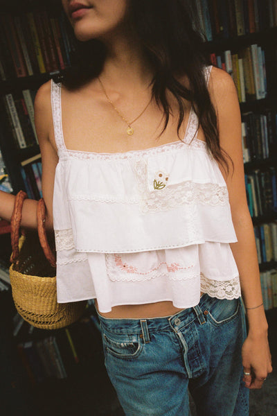 The Tamia Blouse | Alabaster