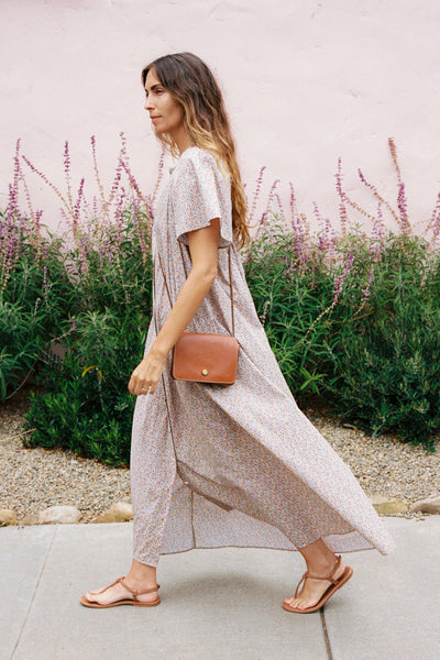 The Paola Dress | Chamomile Rose Cluster
