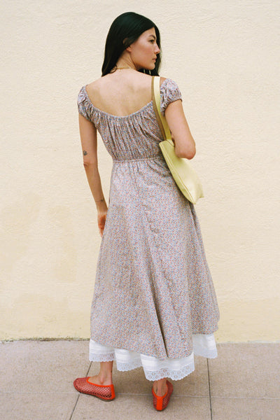 The Olivia Dress | Chamomile Rose Cluster