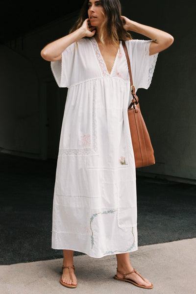 The Yvette Dress | Alabaster