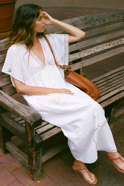 The Yvette Dress | Alabaster