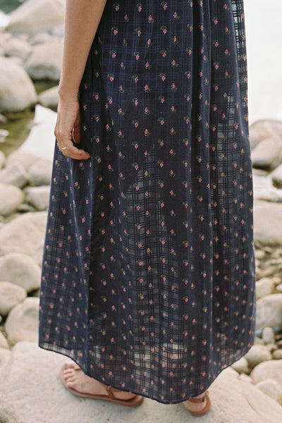 The Iona Dress | Plum Grape Harvest