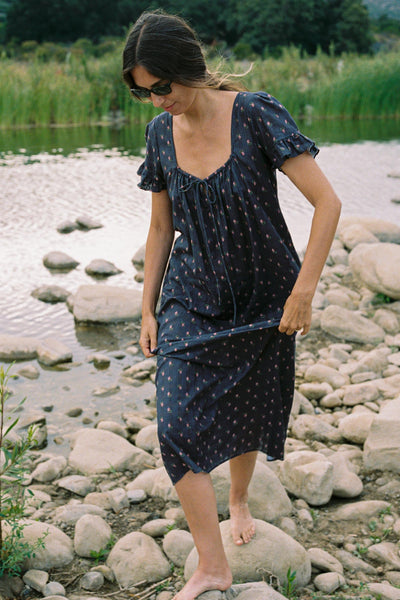 The Iona Dress | Plum Grape Harvest