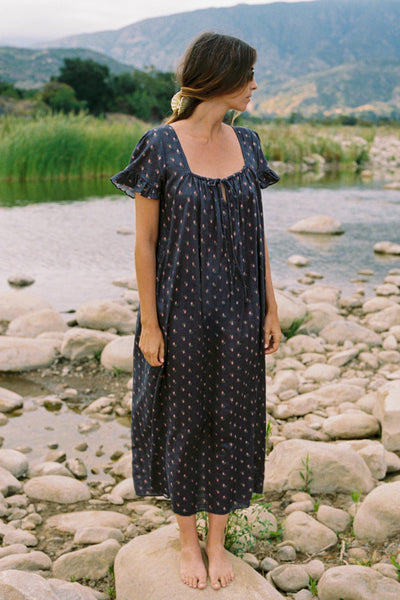 The Iona Dress | Plum Grape Harvest
