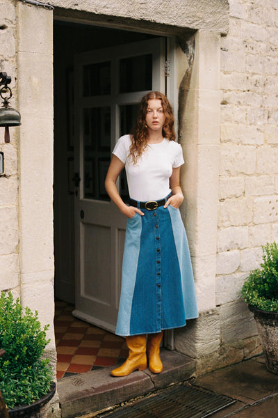 The Denver Skirt | Denim