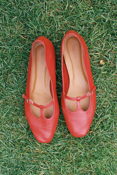 The Ballerina T-Strap | Papavero