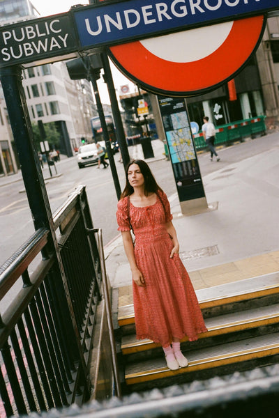 The Coralia Dress | Candy Apple Harvest