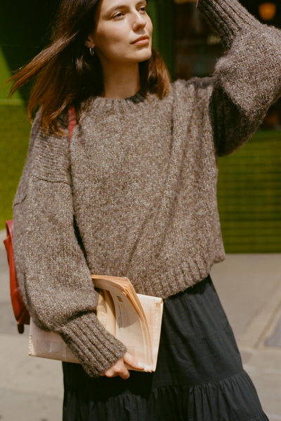 The Jane Sweater | Espresso