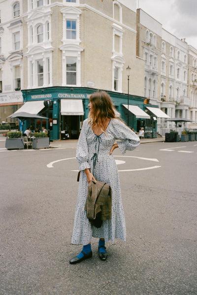 The Raquel Dress Petites | Chrysanthemum Vine