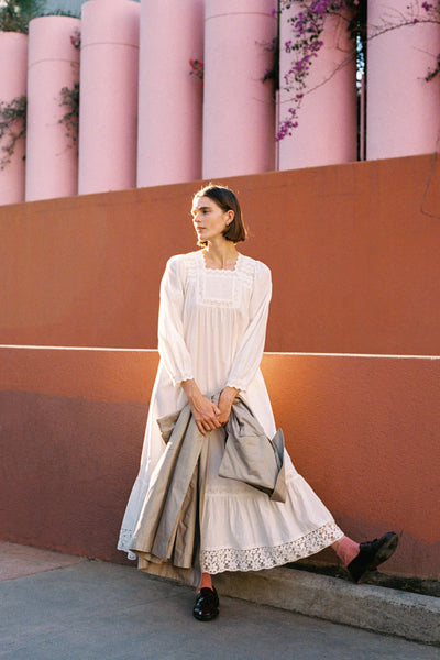 The Yolanda Dress | Alabaster