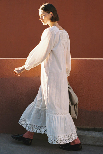 The Yolanda Dress | Alabaster