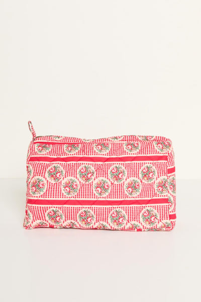 The Quilted Pouch | Carmine Bouquet