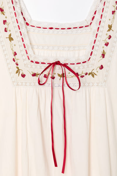 The Eleadora Dress | Strawberry Pearl