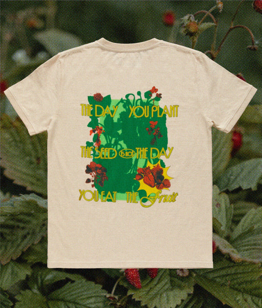 The Seed Short Sleeve Tee | Natural
