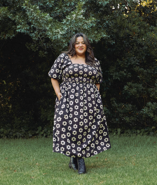 The Katrina Dress Extended | Noir Daisy