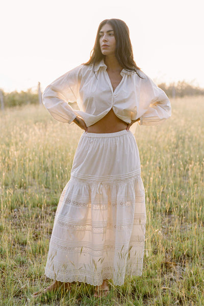 The Perla Skirt | Pearl