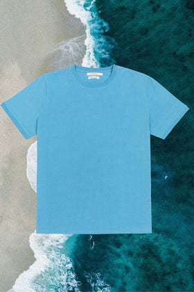 Regenerative Short Sleeve Tee | Ocean