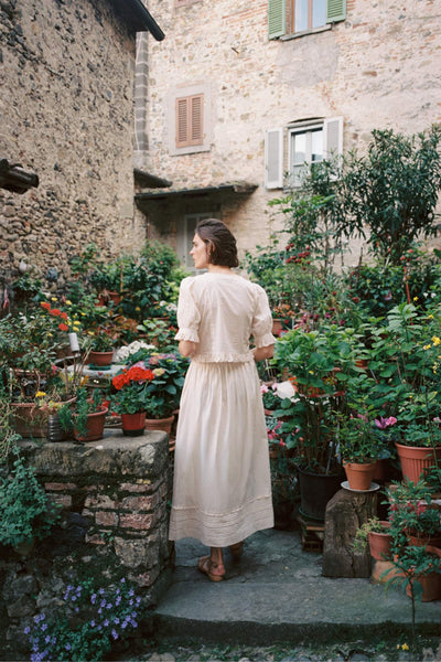 The Sulien Skirt | Pearl