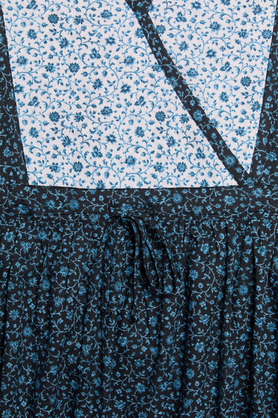 The Azure Dress | Chrysanthemum Vine